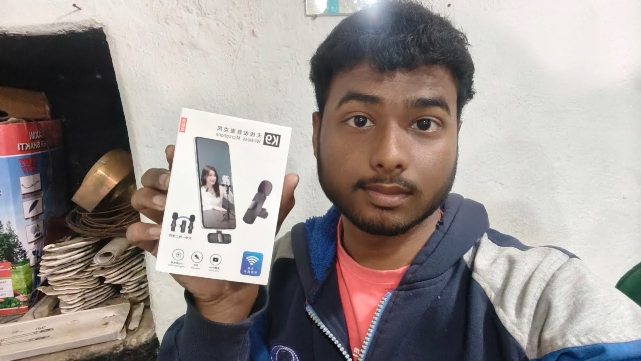 My New K9 Wireless Microphone For Youtube Channel ☺️☺️