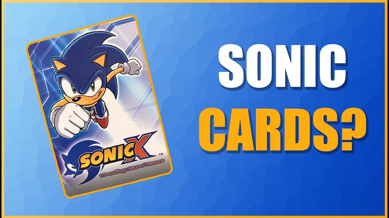 The Sonic X Trading Card Game