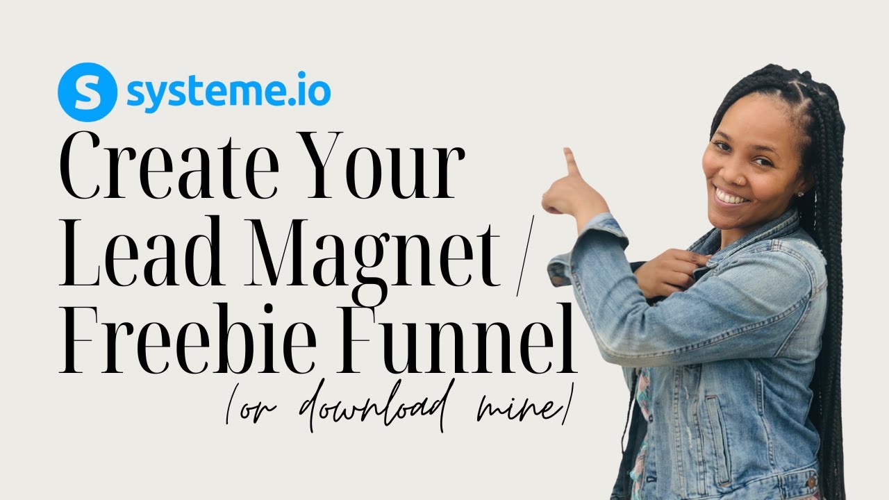 Systeme.io Freebie Funnel Tutorial [Part 1]