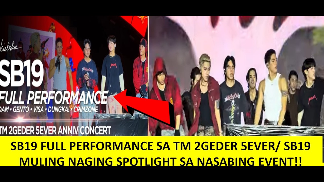 SB19 PERFORMANCE SA TM STEAL THE NIGHT SOBRANG ENERGY AT POWERFUL VOICE NG GRUPO NASAKSIHAN  MULI