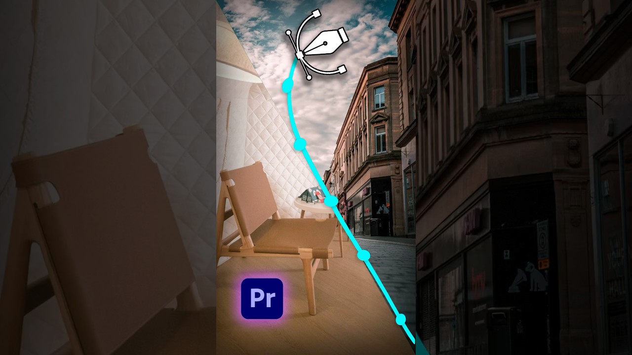Fant&aacute;stica transici&oacute;n usando M&Aacute;SCARAS en Premiere Pro #edicion #premierepro
