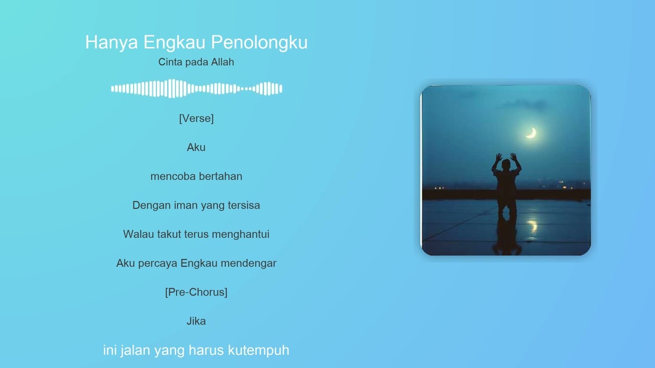 Hanya Engkau Penolongku