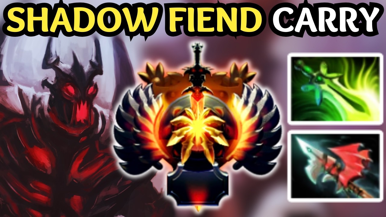 🔥 SHADOW FIEND CARRY IS META &mdash; SOUL DAMAGE TOO HIGH | DOTA 2 🔥