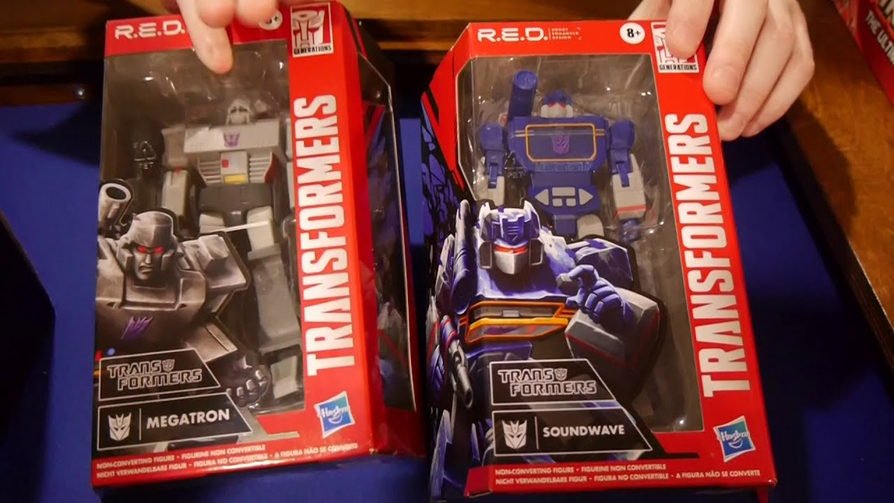 Unboxing: Transformers R.E.D. G1 Megatron