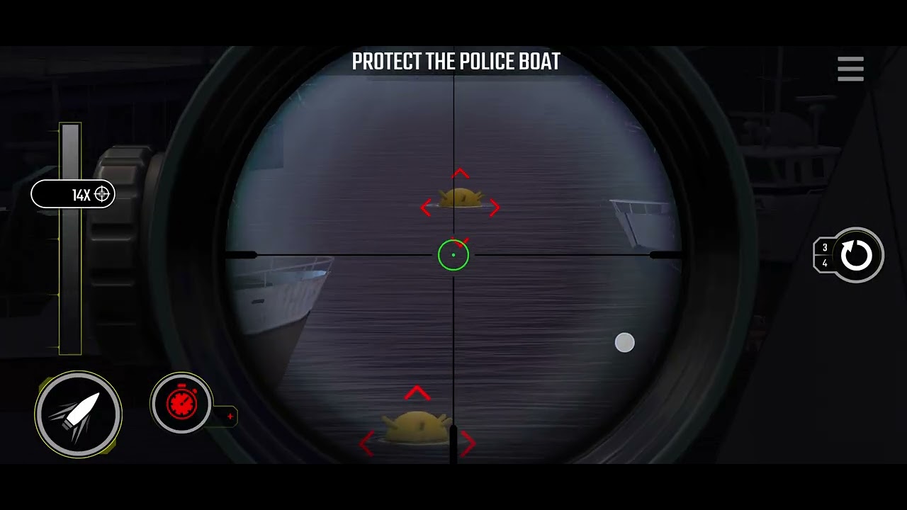 Pure sniper z5 boss4 protect police boat