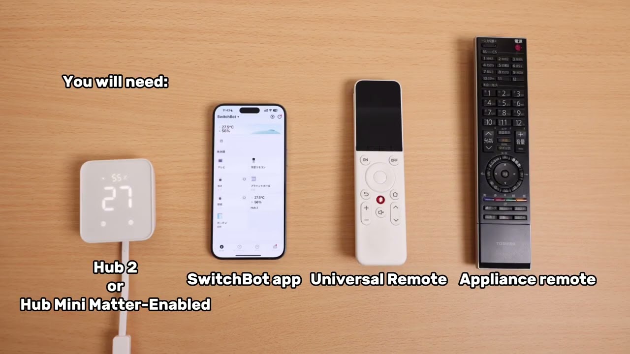 How to Synchronize IR Remotes Learned by SwitchBot Hub to SwitchBot Universal Remote