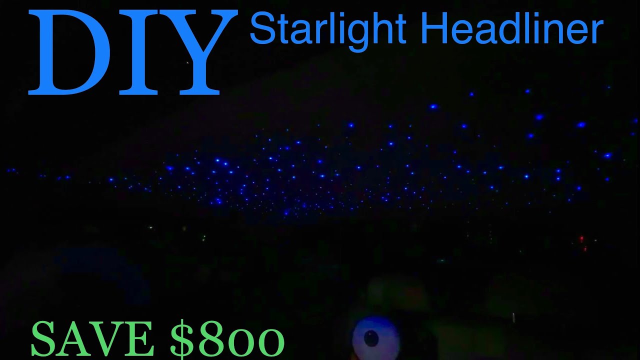 Installing ROLLS ROYCE Starlight with shooting stars on a 8th gen Accord! (replacing old headliner)