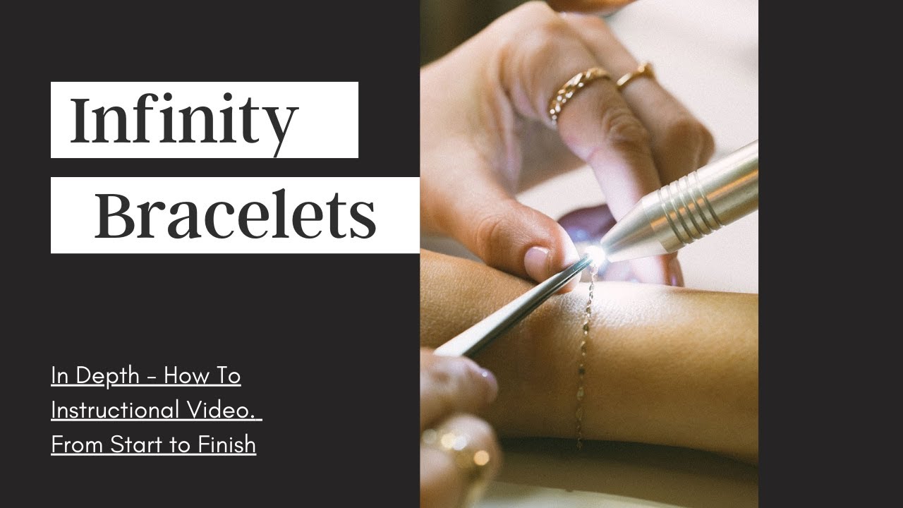How To Use A Welder To Make Permanent Infinity Bracelet with a Jewelry Welding Machine