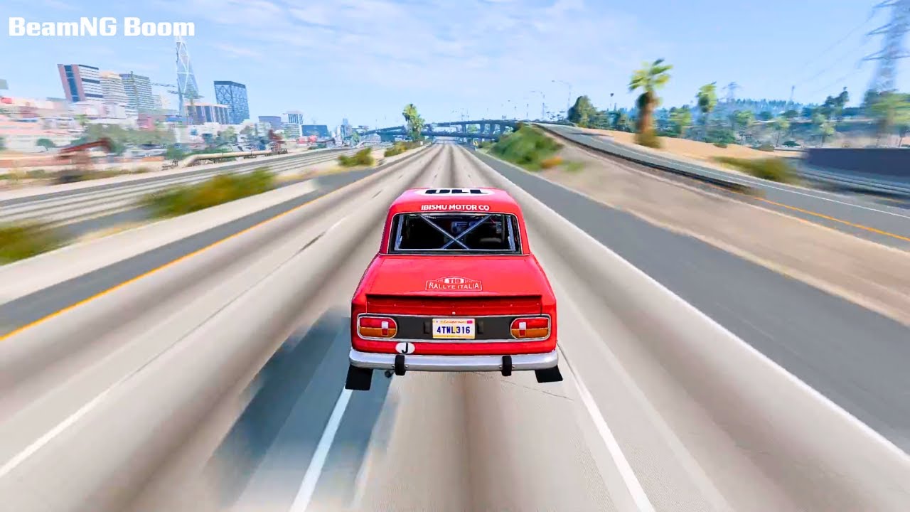 Can a Classic Car SURVIVE 1000 KM/H in BeamNG.drive? #1