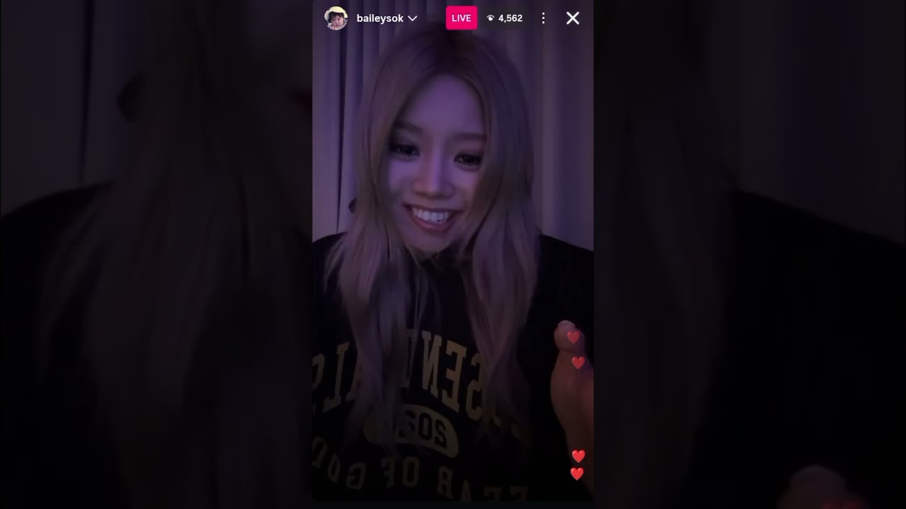 (260111)Eng sub bailey sok Instagram live today 오늘 베일리 인스타그램 라이브 방송 #alldayproject #bailey