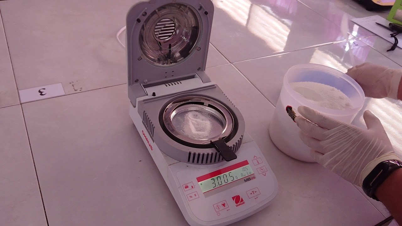 UJI/EVALUASI KADAR AIR GRANUL