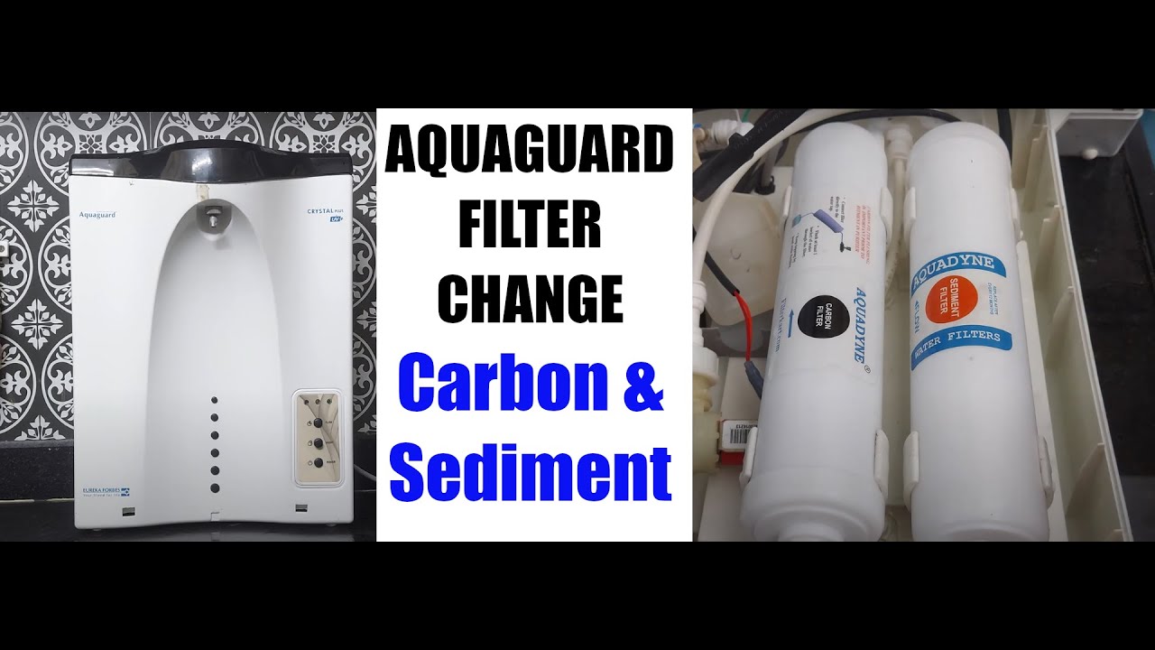 Aquaguard Filter Replacement | Water purifier carbon and sediment filter replacements.