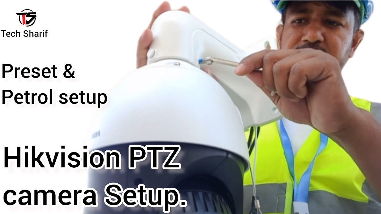 Hikvision PTZ camera setup by tech Sharif. #cctvsystem #tech #hikvisiondistributors #securitysystem
