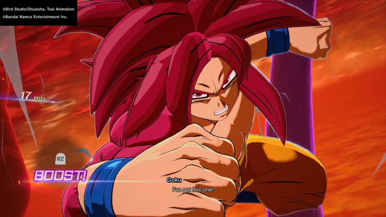 Геймплей SSJ4 Goku Mini и SSJ4 Goku для взрослых | DRAGON BALL: Sparking! ZERO DLC 3