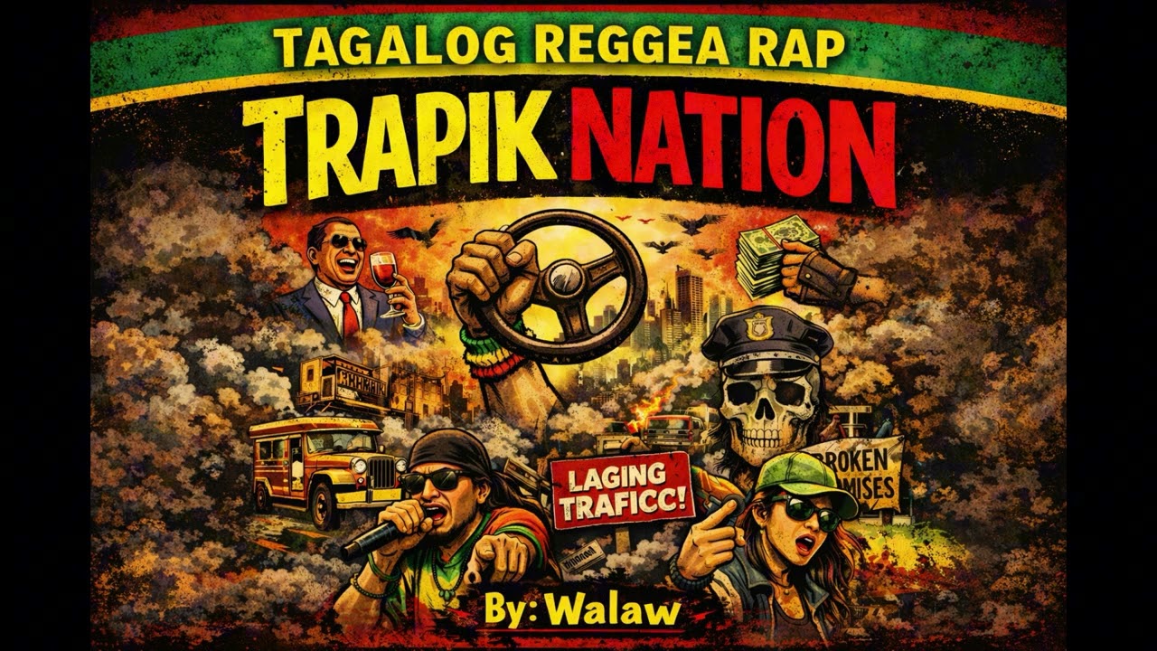 Trapik Nation Tagalog Reggea Rap #philippines #reggae #youtube 