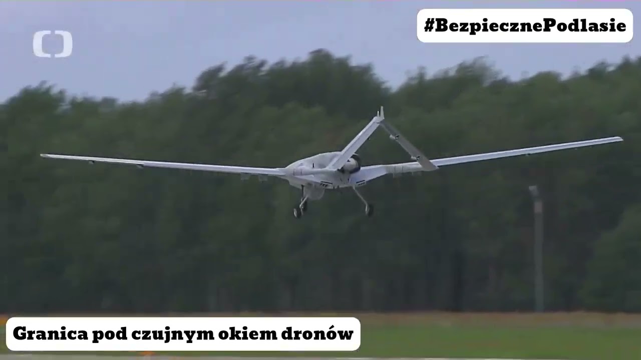 🇵🇱 #BezpiecznePodlasie: Drony Bayraktar na straży polskiej granicy 🚧🇧🇾🇱🇹