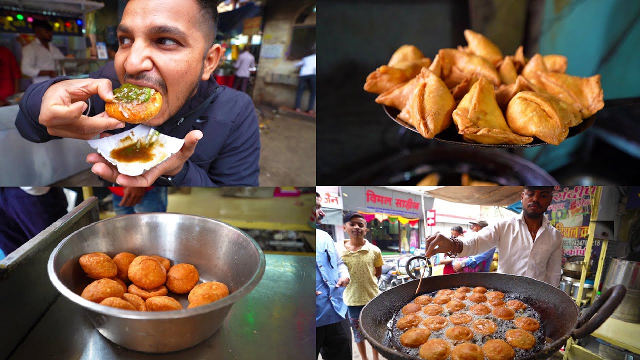 Indore's One & Only Aloo Kachori Shop @ Rs.25 /- Only | Tasty Street Food | Indian Street Food