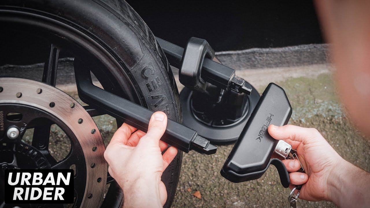Самый прочный мотоциклетный замок на рынке? HIPLOK DX1000