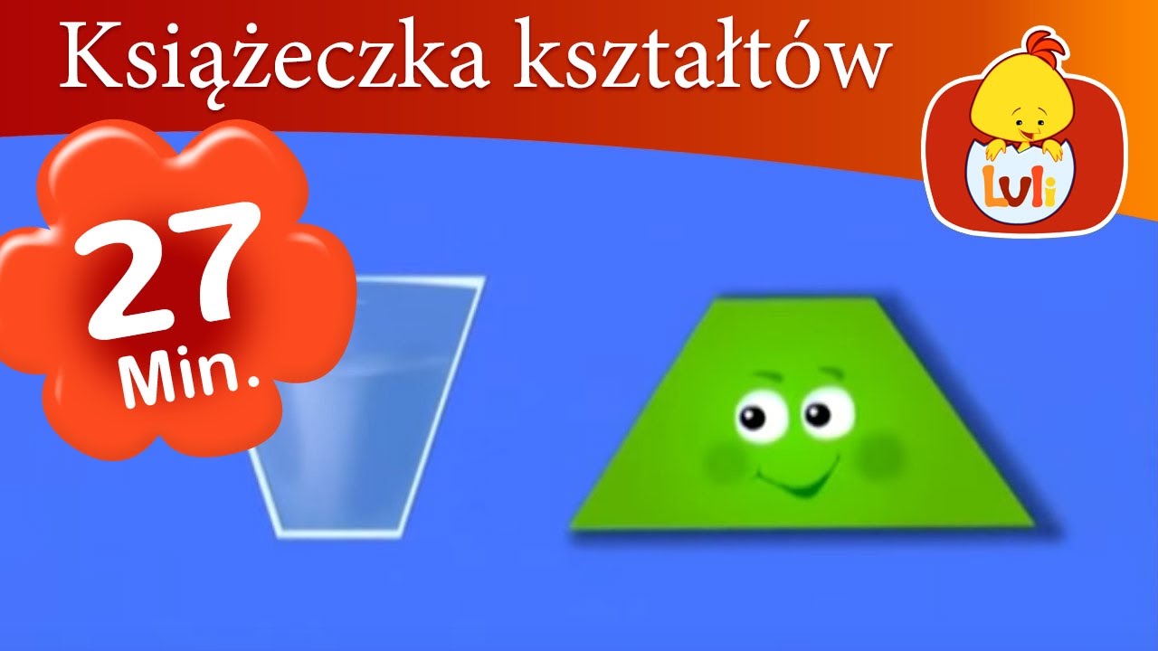 Książeczka kształt&oacute;w- długi odcinek - Luli TV - Videos for babies