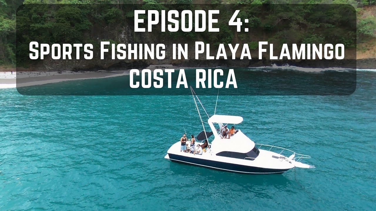 Sports fishing in Playa Flamingo, Guanacaste, Costa Rica