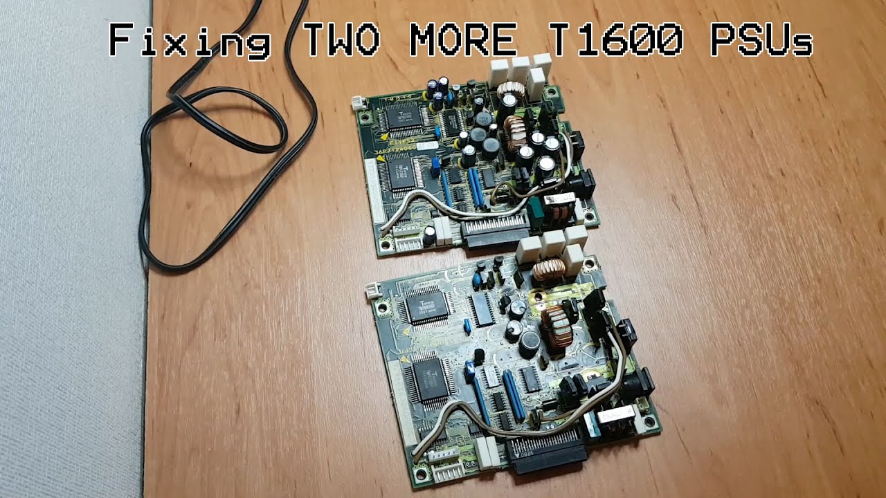 Fixing more Toshiba T1600 PSUs - part 1