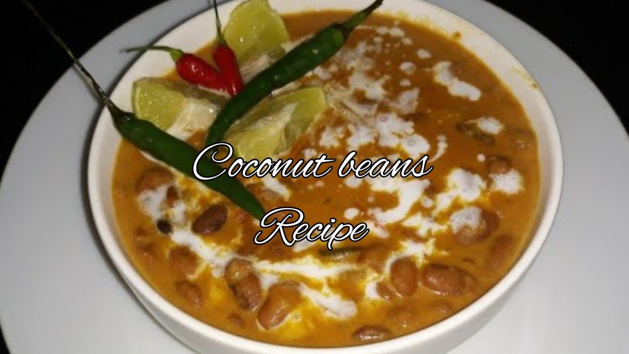 Maharagwe ya Nazi tamu Sana Kwa njia rahisi | Coconut cream beans | Beans in coconut milk and cream