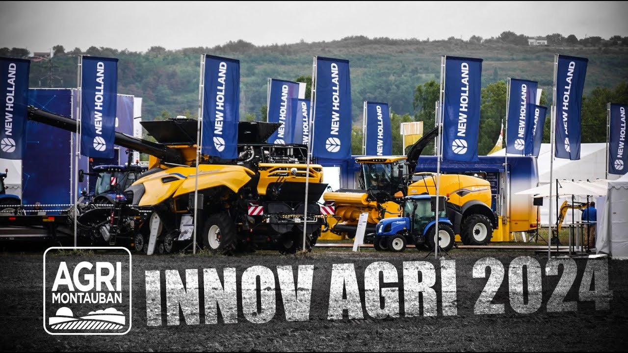 Agri Montauban sur le stand NEW HOLLAND à INNOV AGRI 2024 🚜🌾
