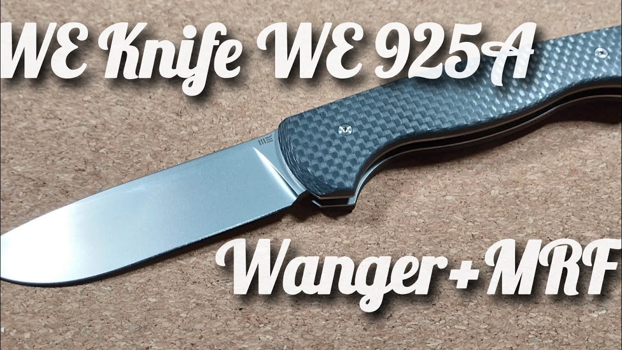 WE 925A - Wanger+Markus Reichart -  Hochwertiges Slipjoint mit Cran Force Feder - 42a konform/EDC