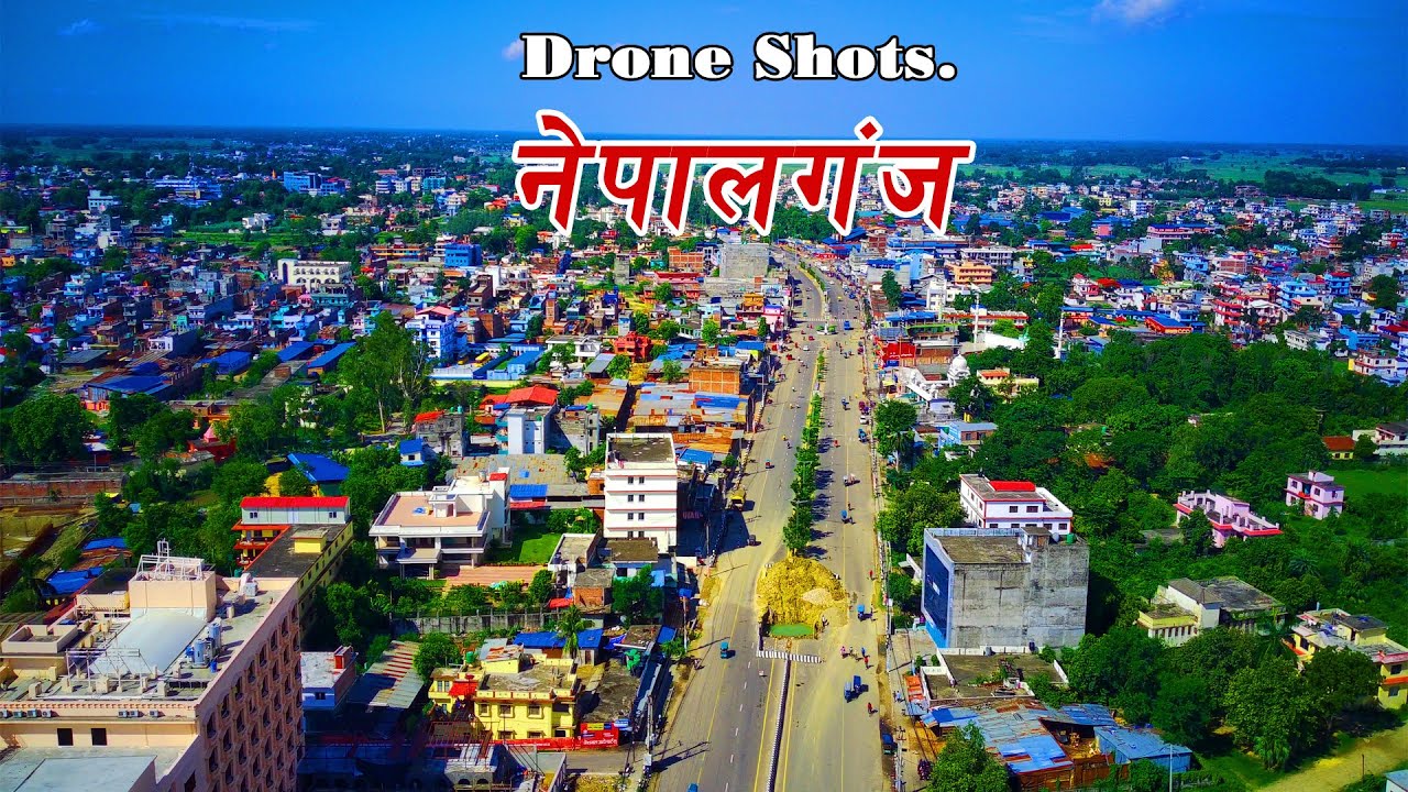 Nepalgunj Bazar (CITY) Drone Shots. Banke. 