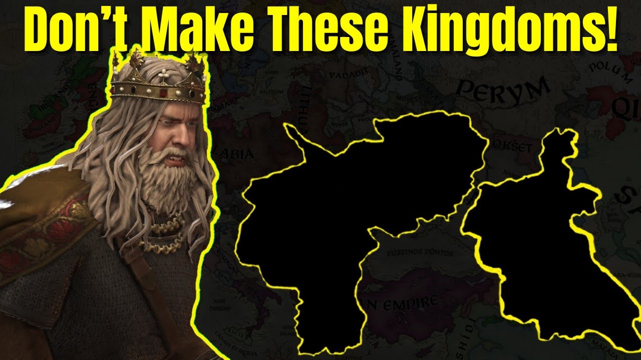 Top 5 WORST CK3 KINGDOMS!