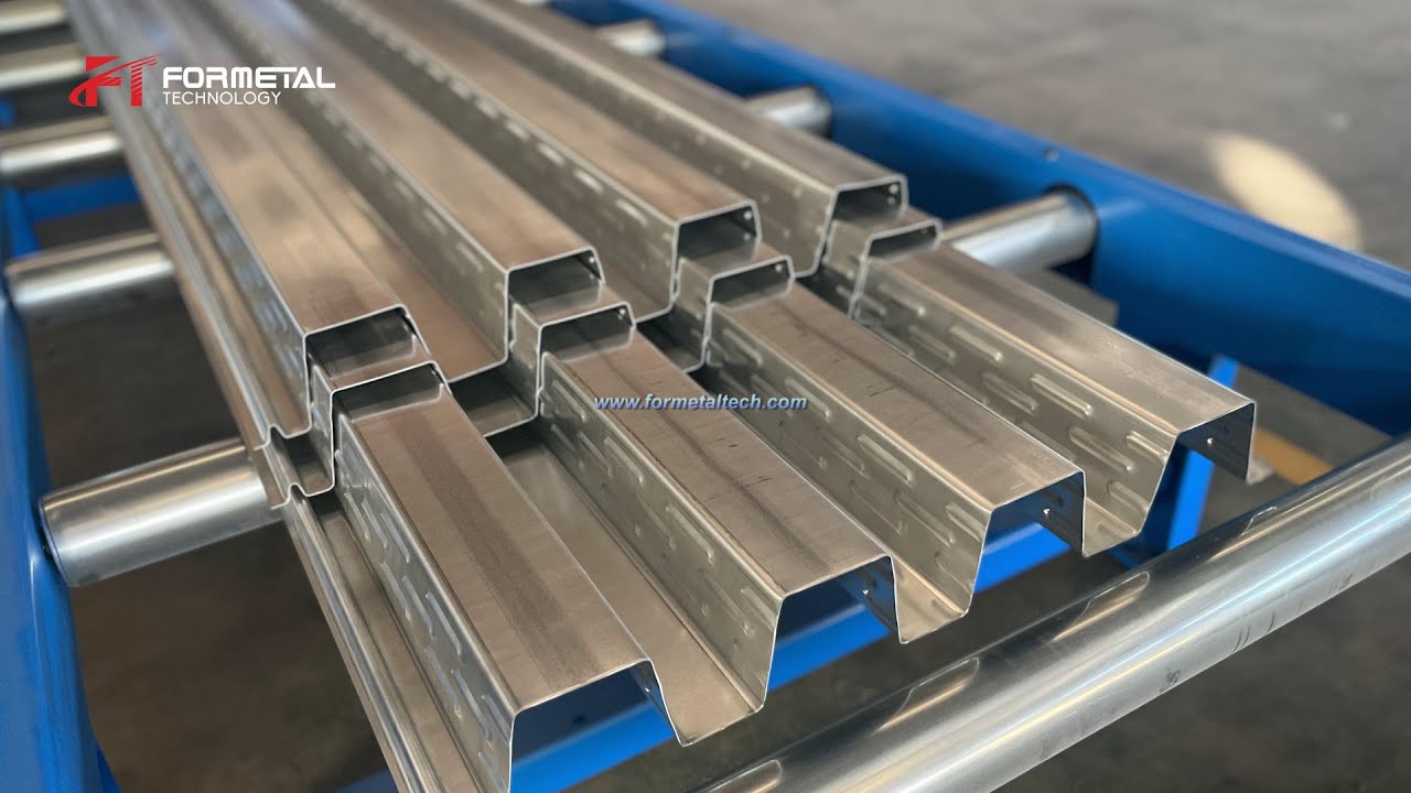 Testing on 3” Composite Metal Deck Roll Forming Line | Formetal Technology