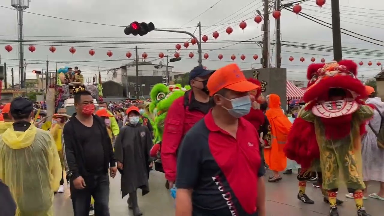 白沙屯媽祖 慈后宮駐駕 起駕 紀錄影片 白沙屯拱天宮 通霄慈后宮媽祖廟 兩廣醒獅團 阿貴師 2022年 MercyMatsu bstmz 放鞭炮交疊小技巧
