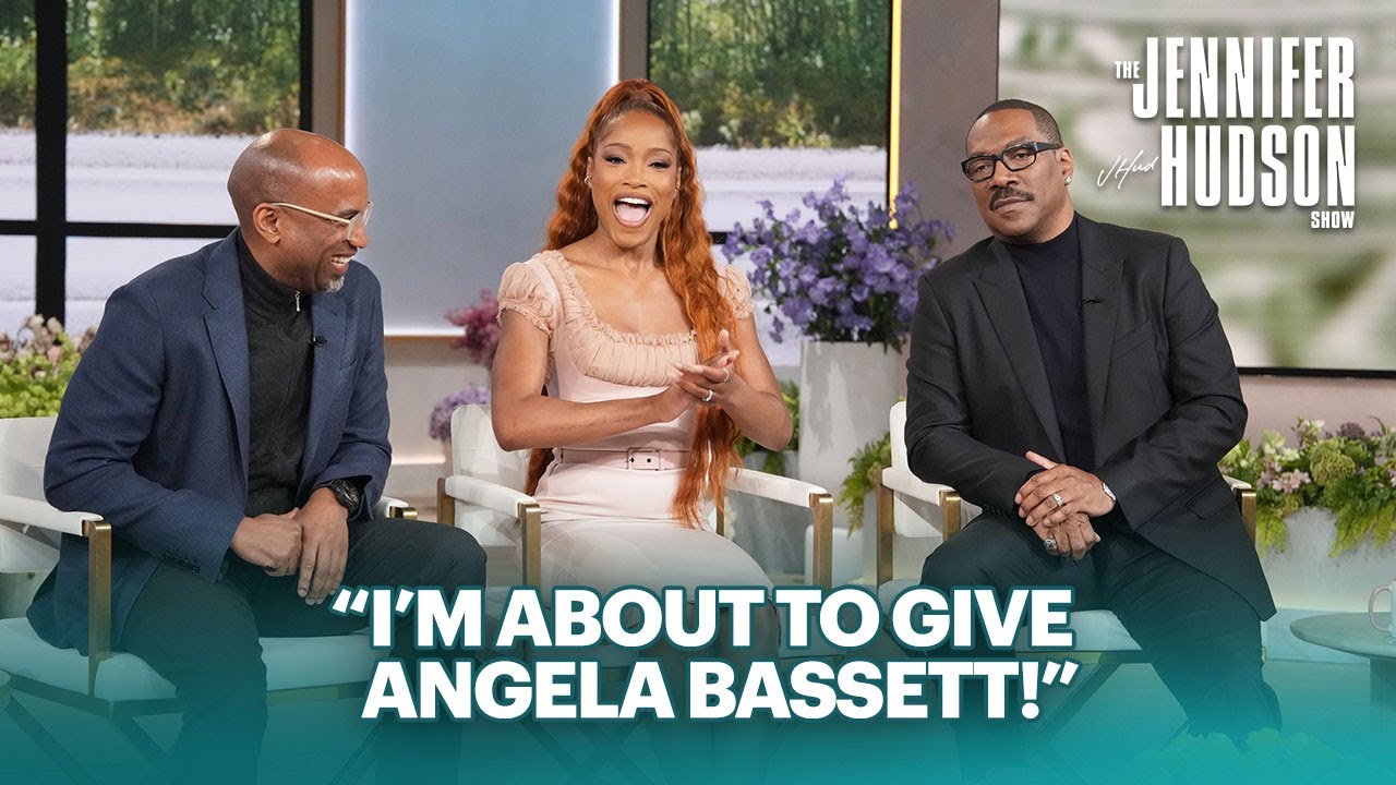 Eddie Murphy & Keke Palmer Crack Up Behind the Scenes of New Movie