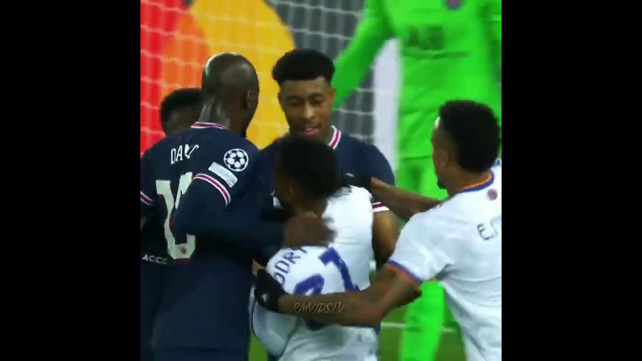 Kimpembe and Rodrigo Fight⚔️🔥