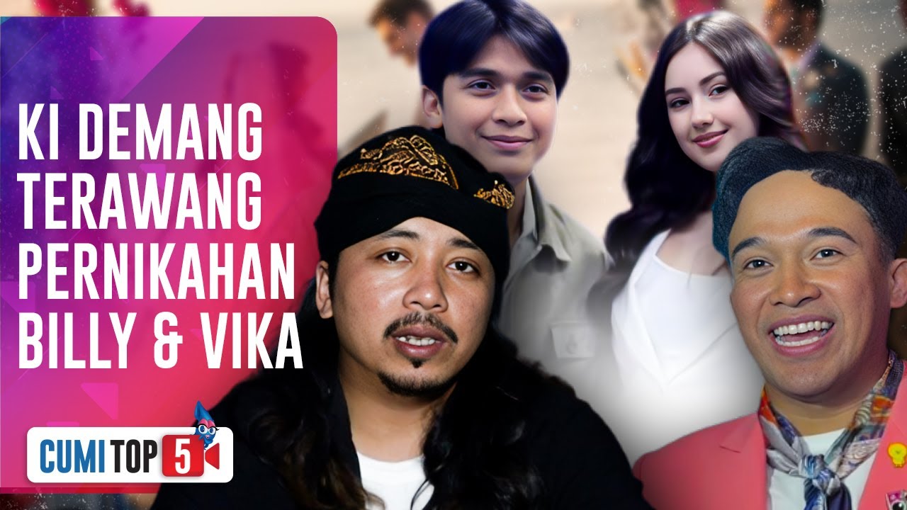 5 Fakta Billy Syahputra & Vika Kolesnaya Sudah Resmi Menikah, Ki Demang Terawang Hal Ini|CUMI TOP V