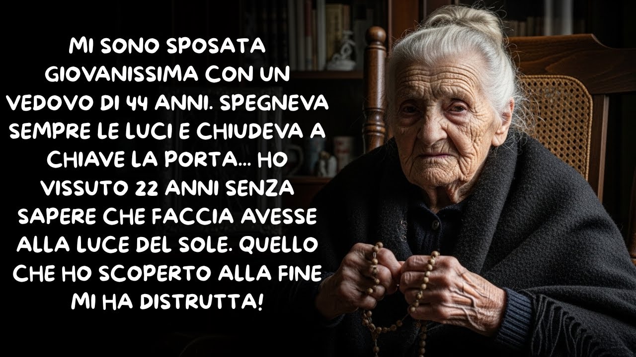 Sposata a 16 anni con un vedovo:22 anni al buio senza mai vederlo in viso. La verità mi ha scioccata
