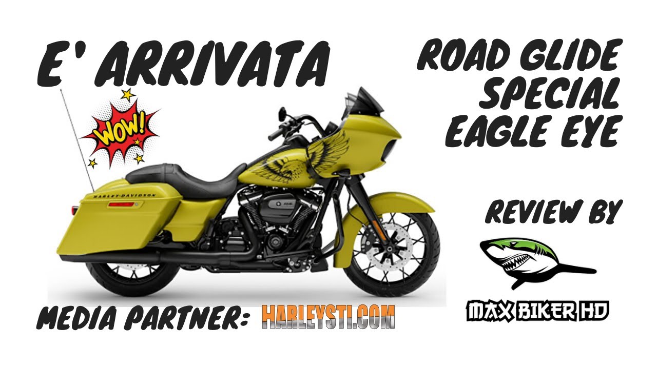 MAX BIKER HD [ITA] NUOVA Road Glide Special Eagle Eye 2020 [4K]