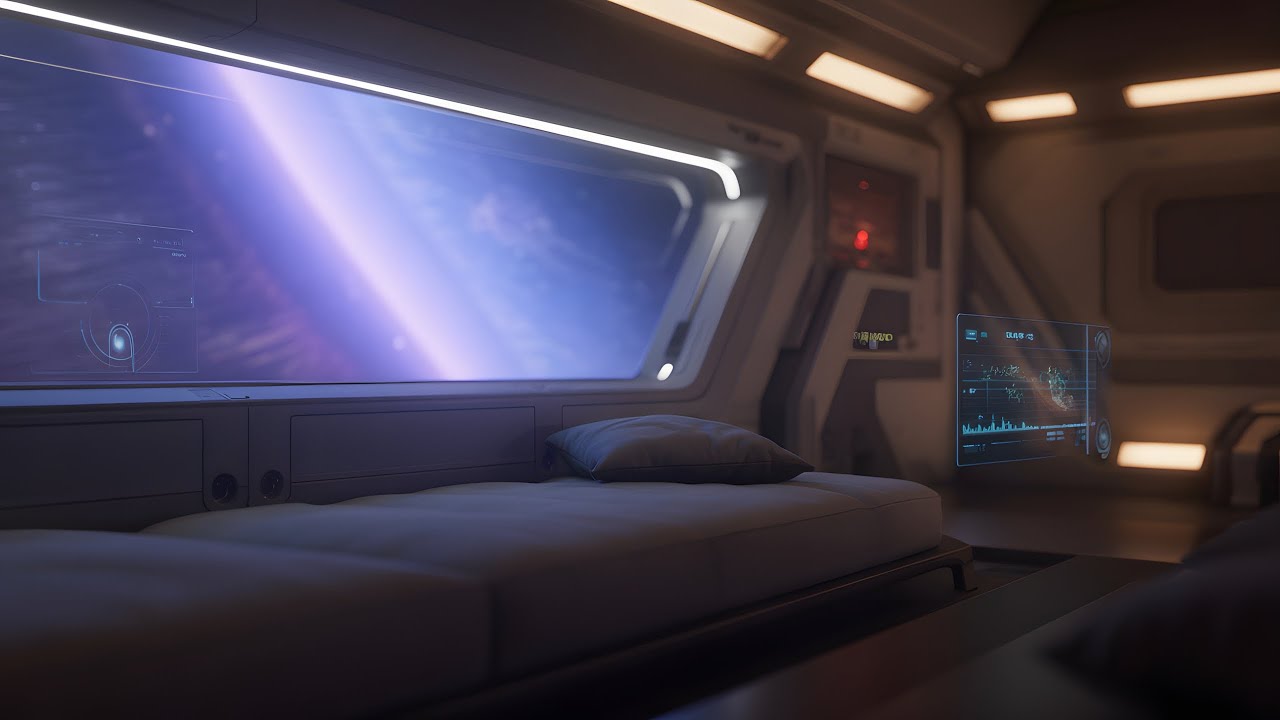 3.5 Hours of Deep Ambient Sleep Music – Dark Space Tones for Rest, Calm & Night Focus