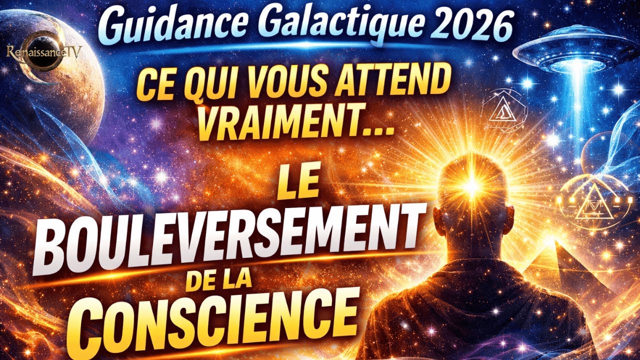 Guidance Galactique 2026 : ce qui vous attend vraiment&hellip; le bouleversement de la conscience
