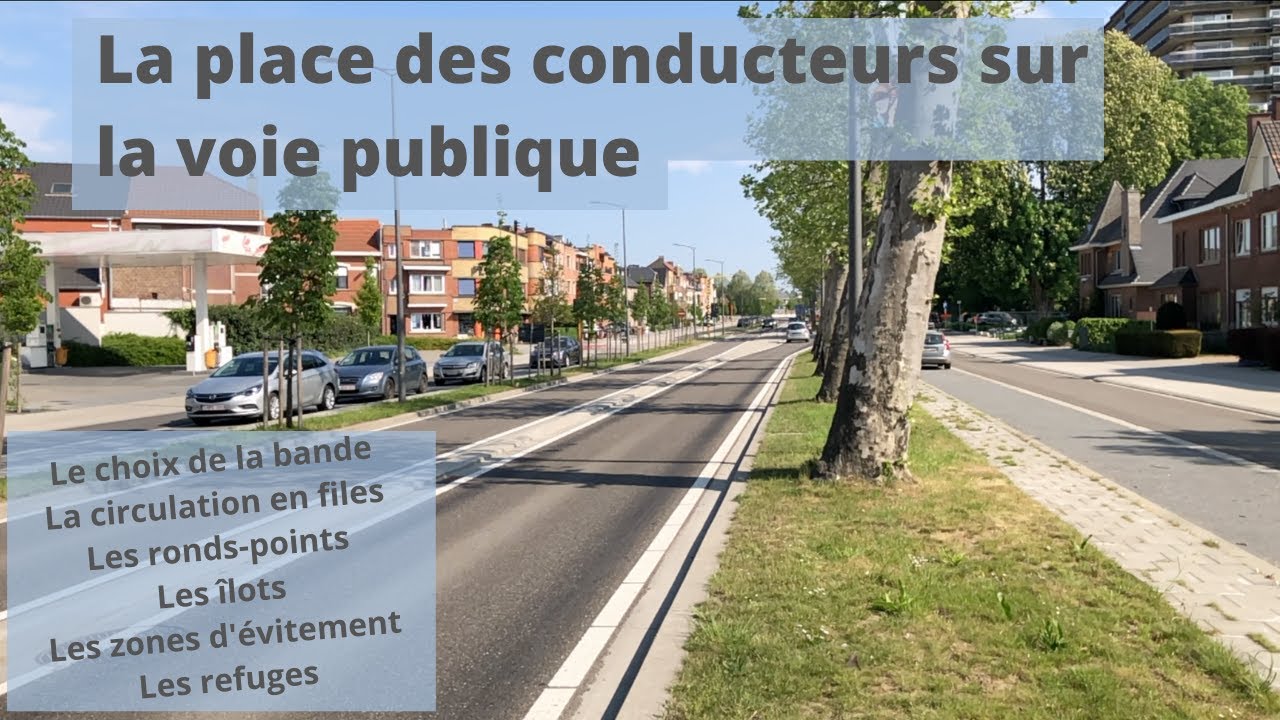 La place des conducteurs sur la voie publique - Démo