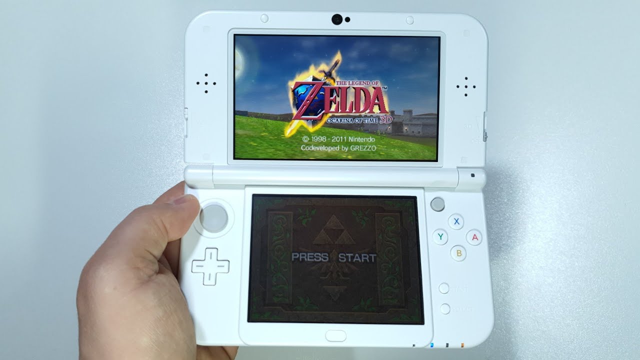 The Legend of Zelda: Ocarina of Time 3D | The New Nintendo 3DSXL handheld gameplay