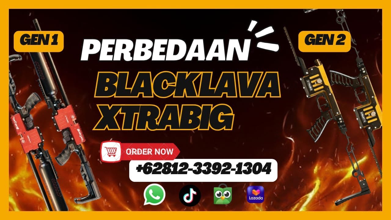 💥💥‼️SPESIFIKASI BLACK LAVA XTRABIG GN1 GN2