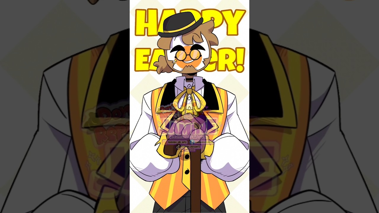 Happy Easter! 🐰🥚 ft. Easter toons  || Dandy's world #dandysworld #animation #shorts