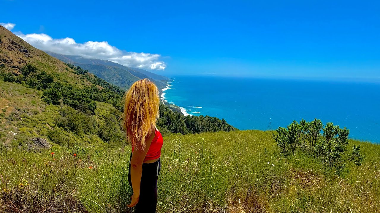 🌲Solo Backpacking Big Sur | Los Padres National Forest | Vicente Flat | Ventana Wilderness🌊