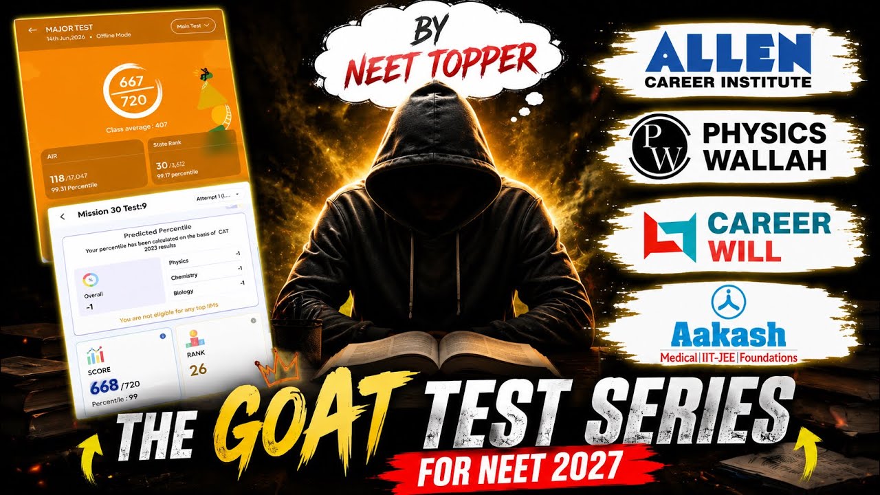 NEET 2027 Aspirants, Don&rsquo;t Buy a Test Series Before Watching This! 🚨