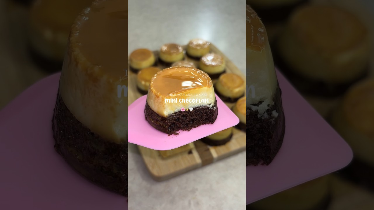 tiktok: xjanetlopez🌸🤍 #baking #aesthetic #mexican #chocoflan #flan  #recipe #recetas