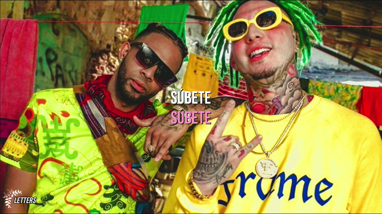 S&uacute;bete - Lary Over & L&iacute;rico En La Casa (Letra)