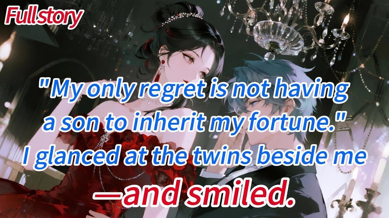 My only regret is not having a son to inherit my fortune.I glanced at the twins beside me—and smiled