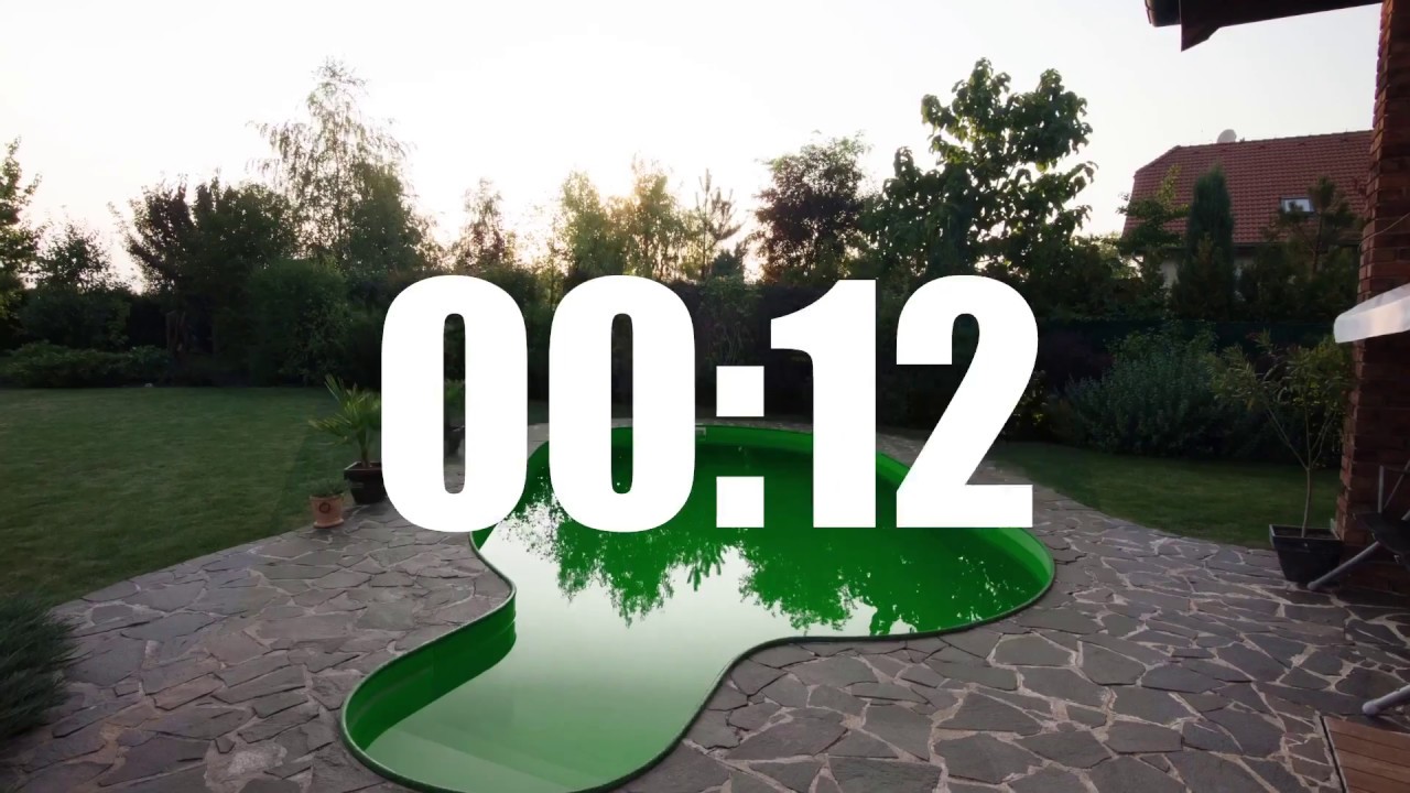 Jak odstranit zelenou vodu z bazénu
