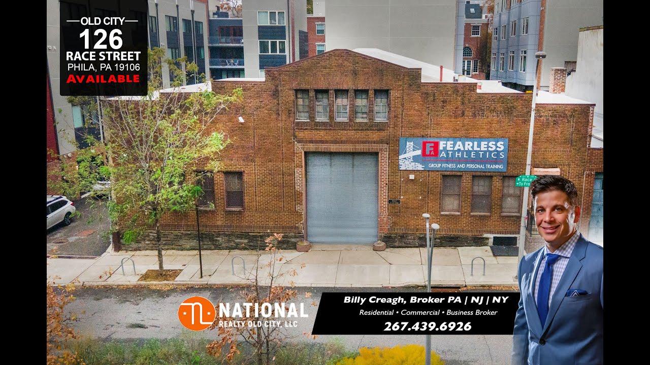 Rare Warehouse for Lease in Old City, Philadelphia  | Billy Creagh | Broker